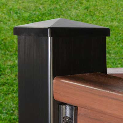 Armadillo Railing Post Cap