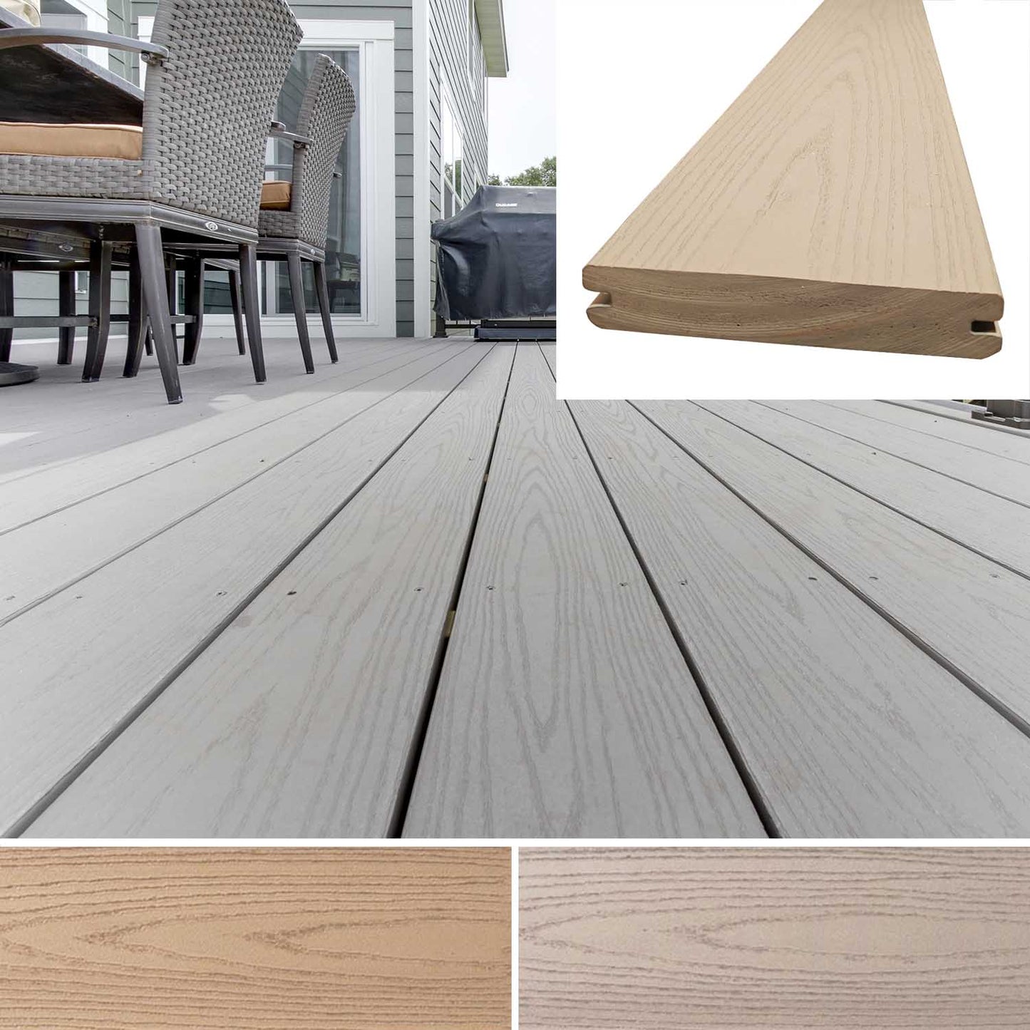 Azek Harvest Decking