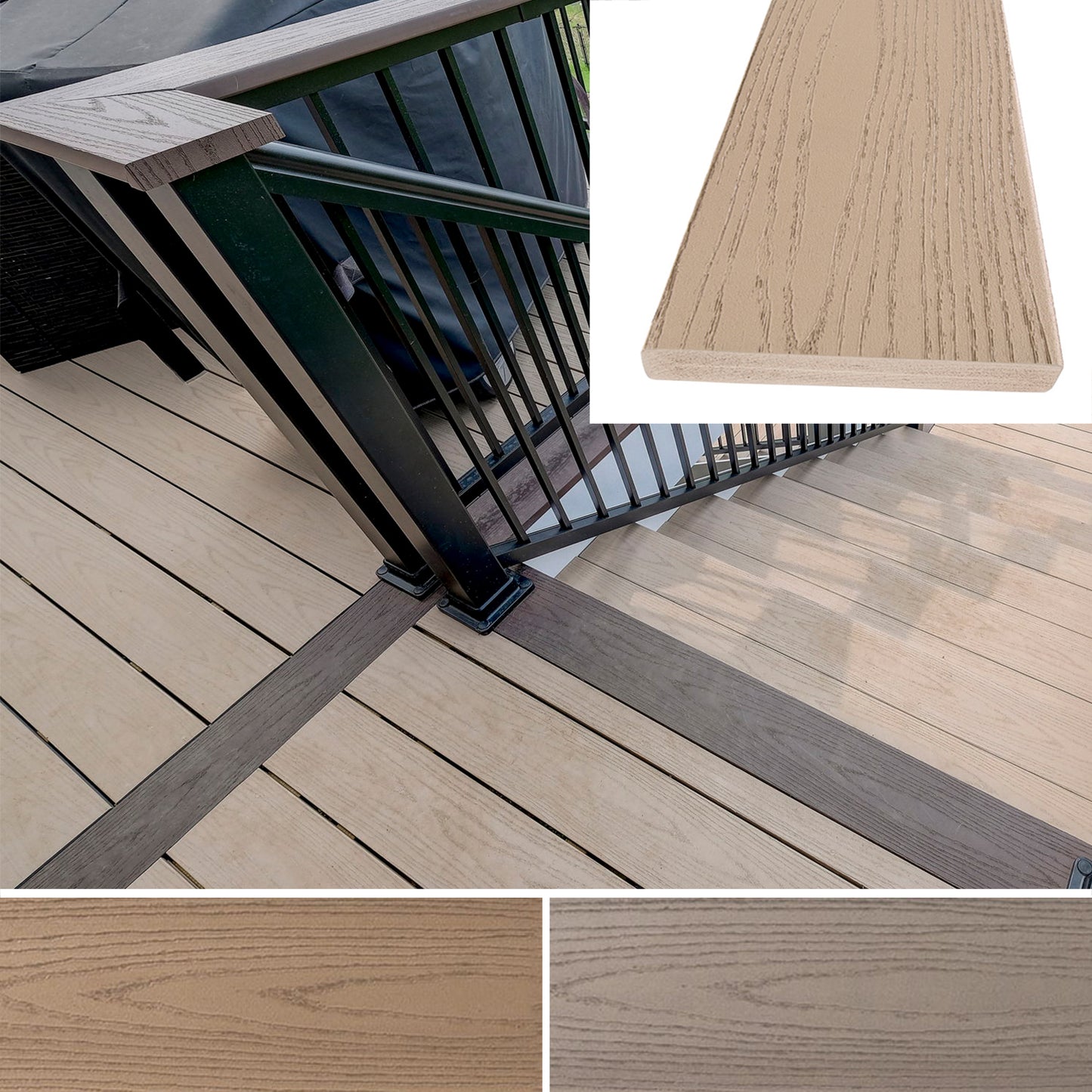 Azek Harvest Wide Decking