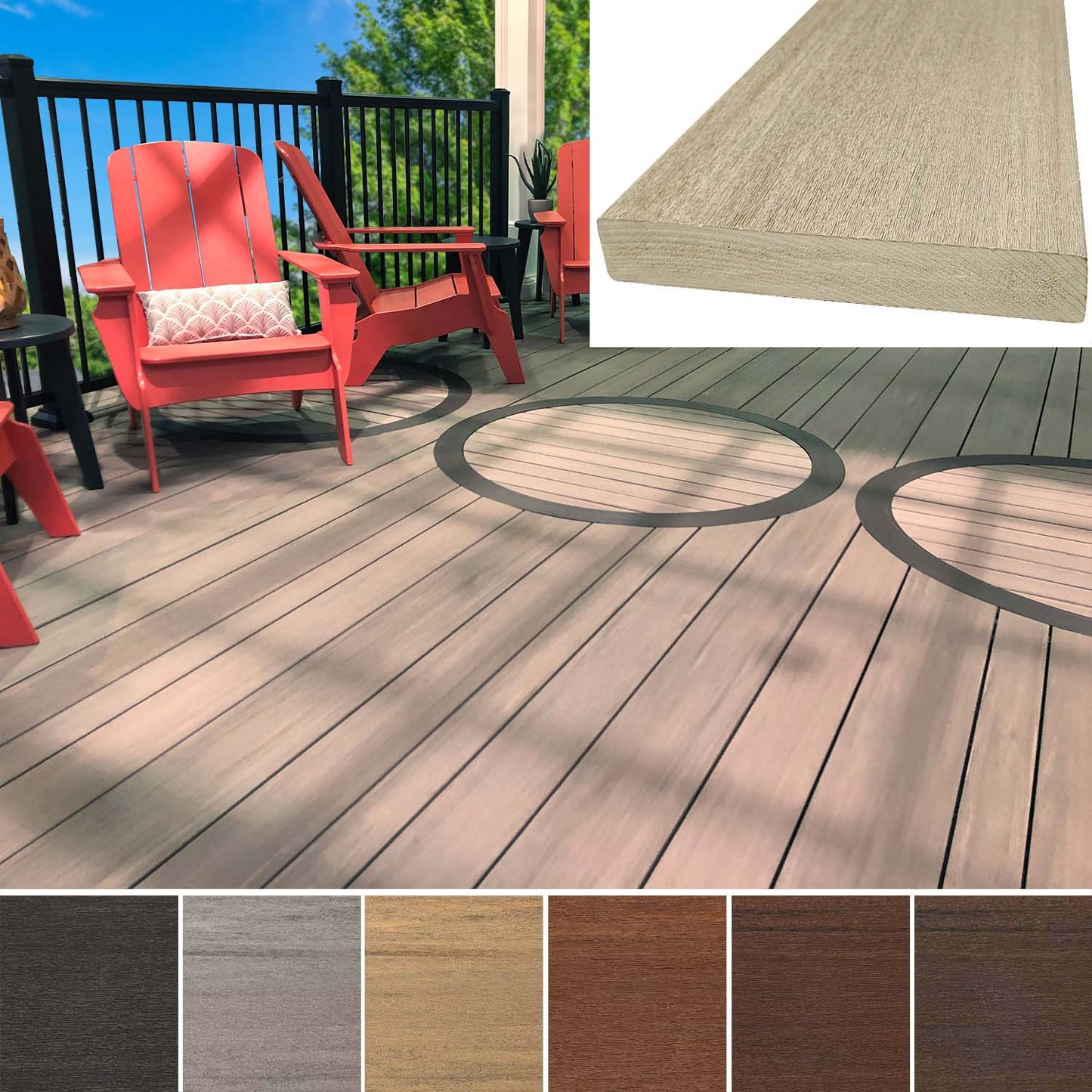 Azek Vintage Wide Decking