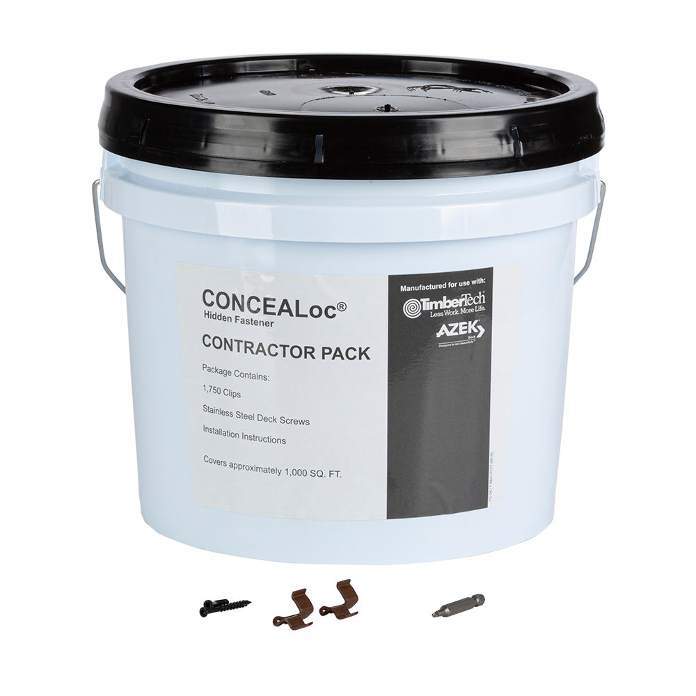 Concealoc Hidden Fasteners with Screws