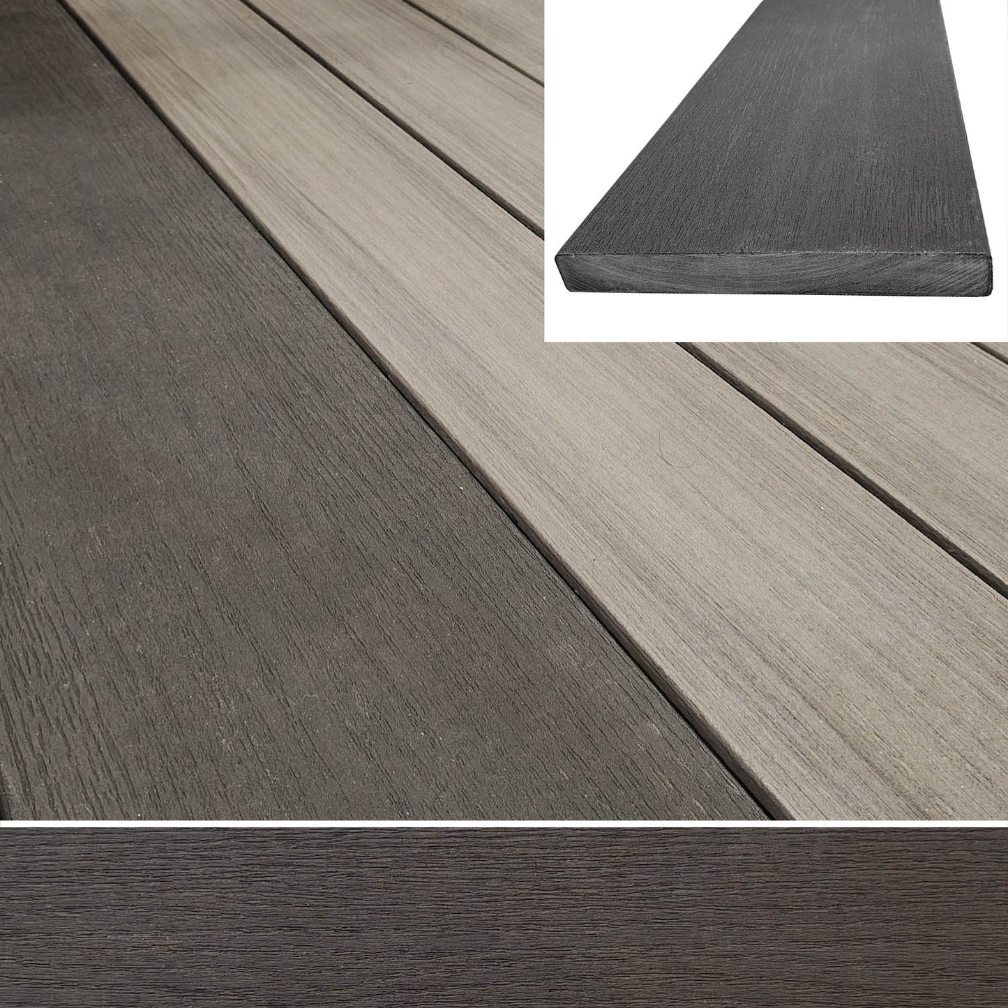 Deckorators Dark Slate Picture Frame and Fascia