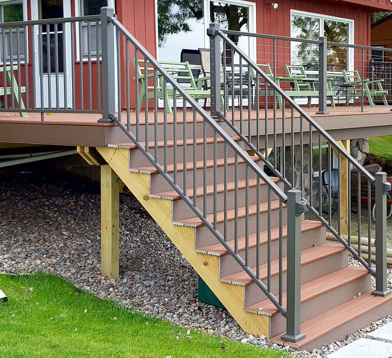 Dekpro Prestige Aluminum Railing Panels - 36" Res. Height