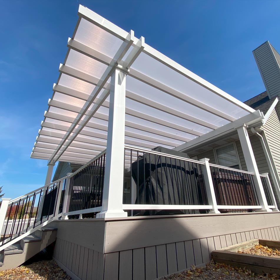 Heartland Elements Rain-Proof Pergola - Black