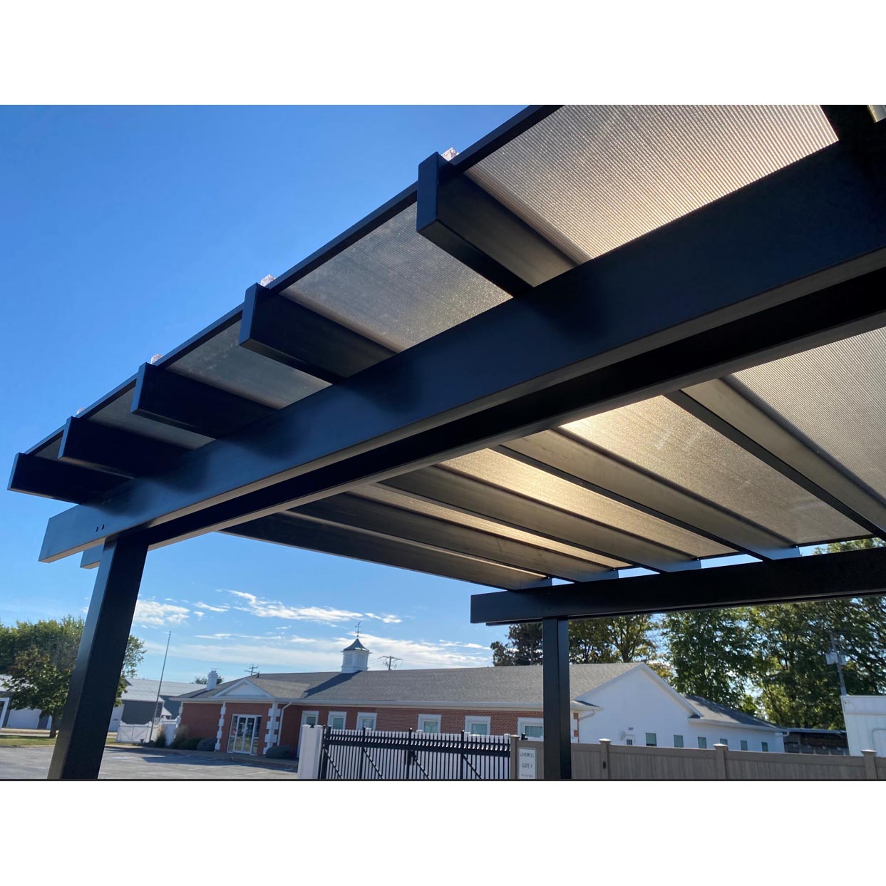 Heartland Elements Rain-Proof Pergola - Black