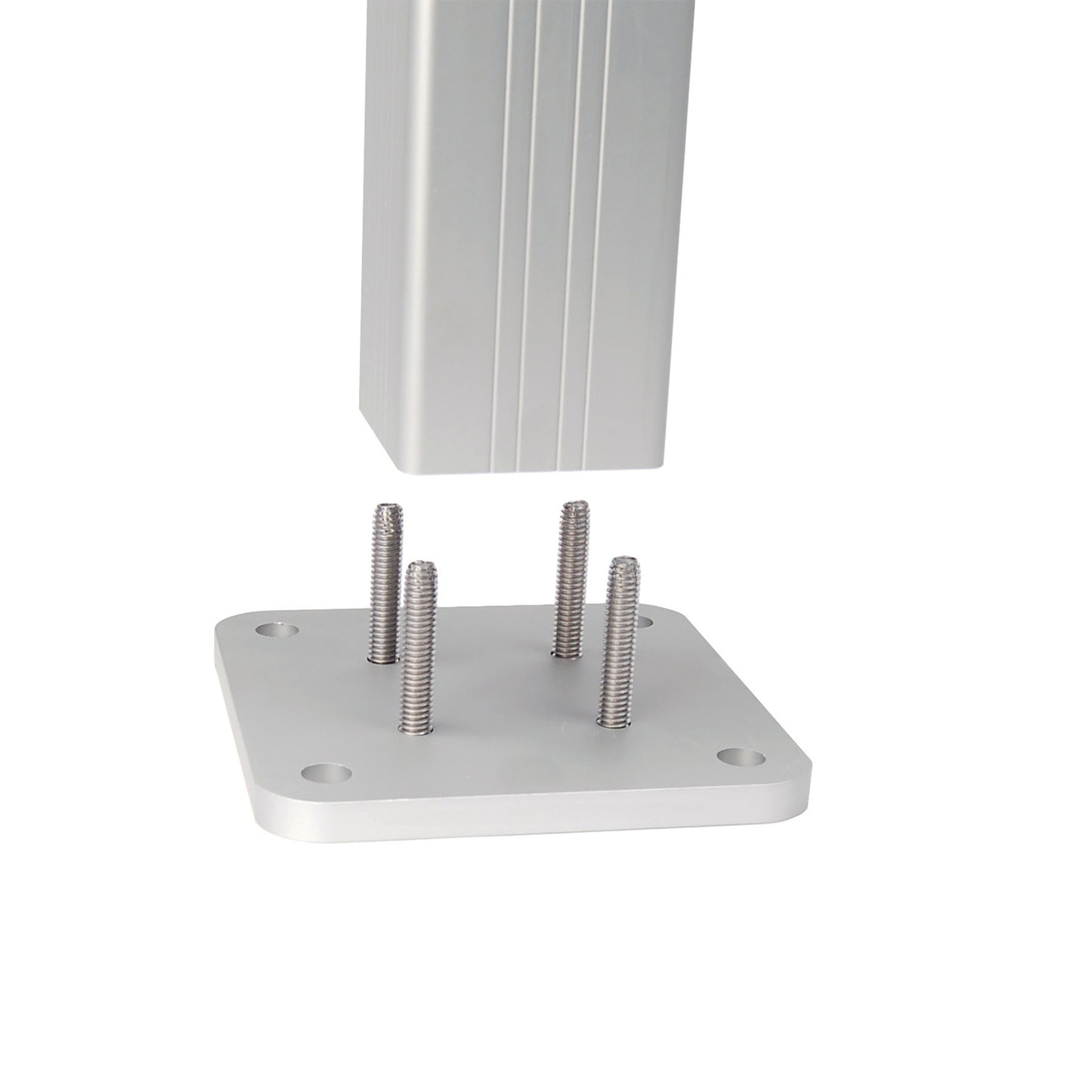RailFX Cable Railing Post Baseplate for Surface Mounting