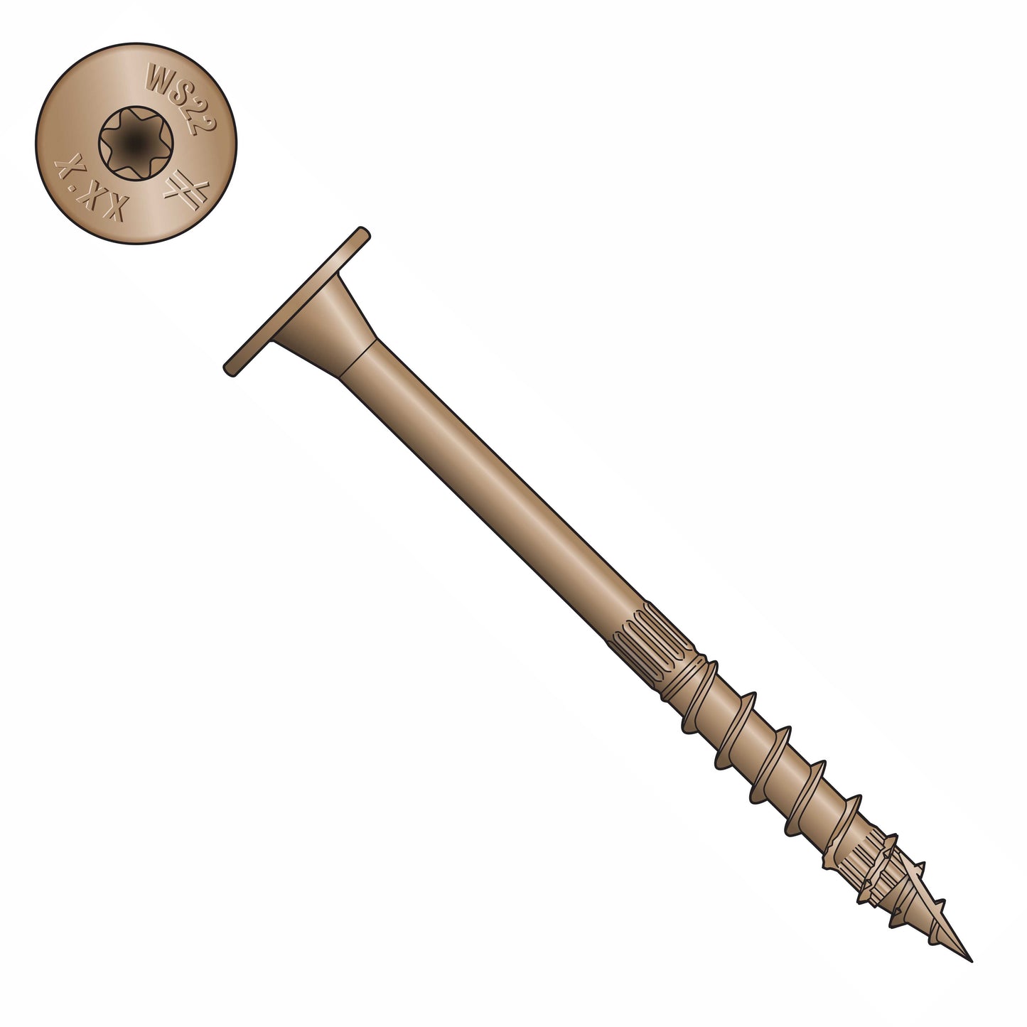 Simpson Structural Wood Lag Screws (SDWS)