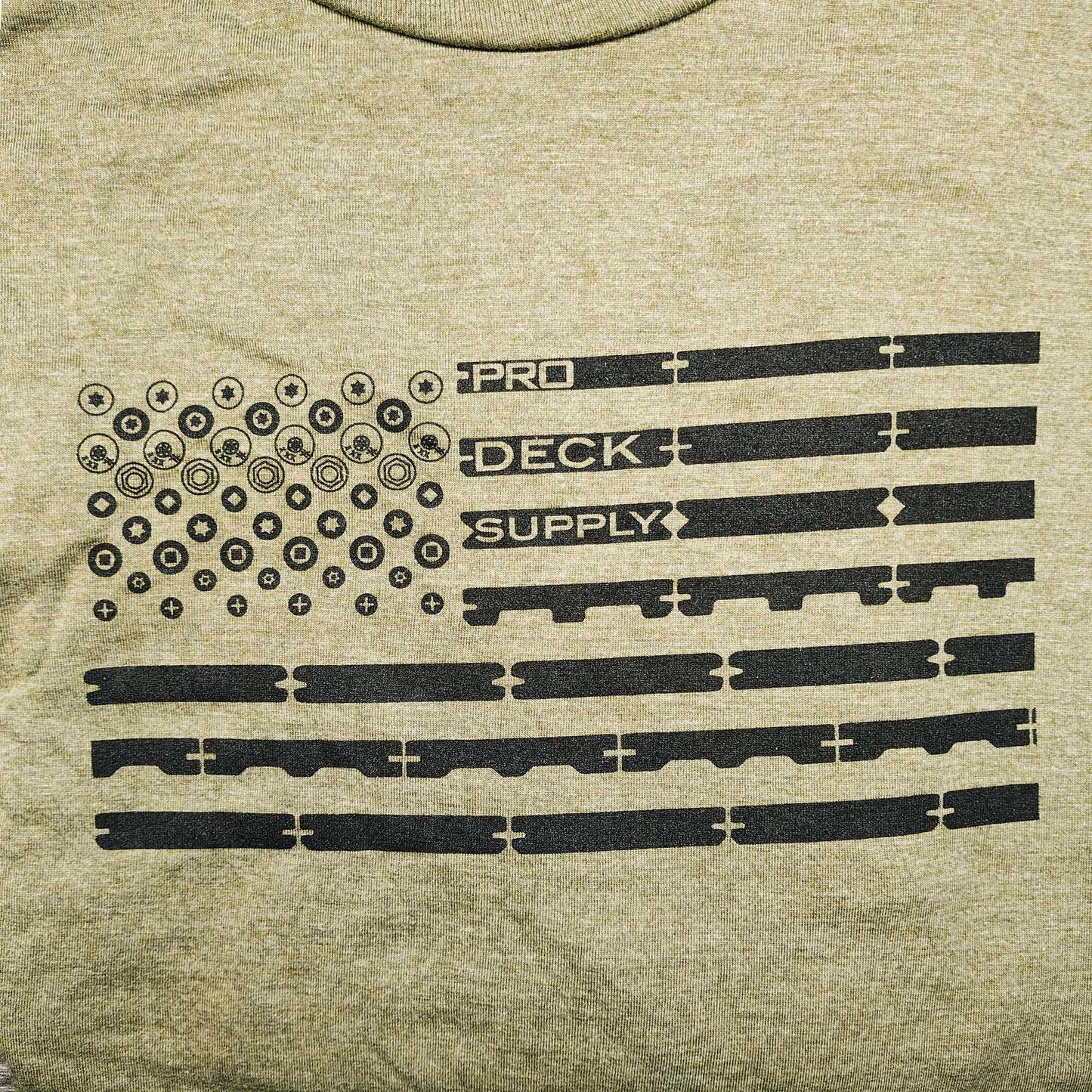 PDS Graphic Long Sleeve Tee - Flag Logo