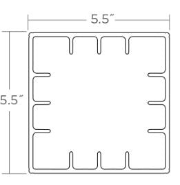 Timbertech 5.5" Composite Post Sleeves