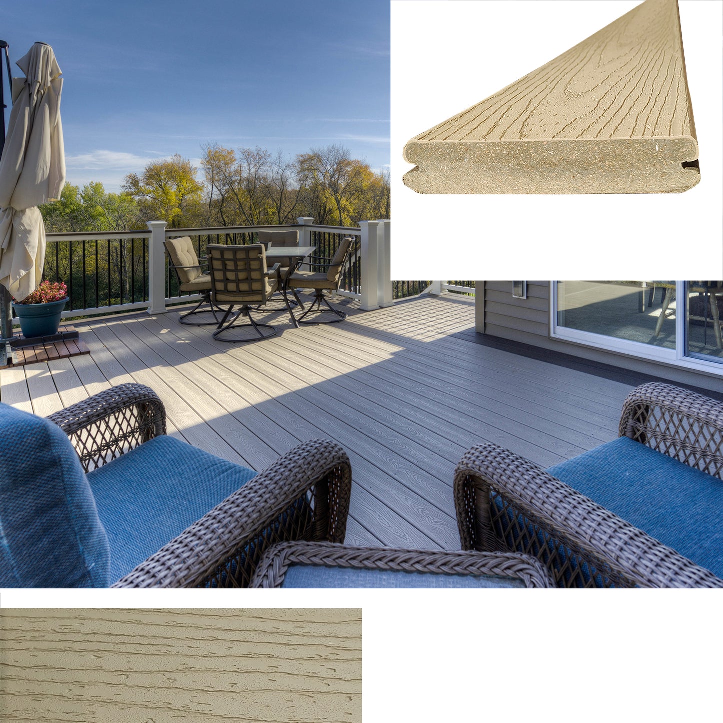 Trex Transcend Earth Tones Decking