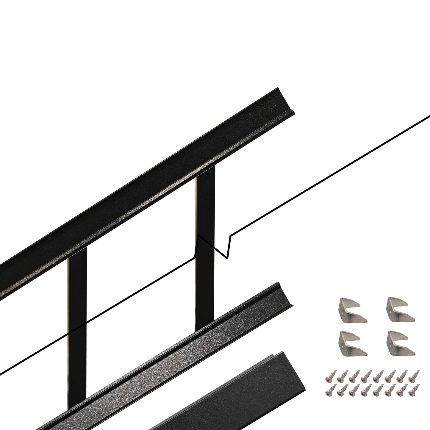 Ultralox Panel, Universal (no top) Stair 36" Res.