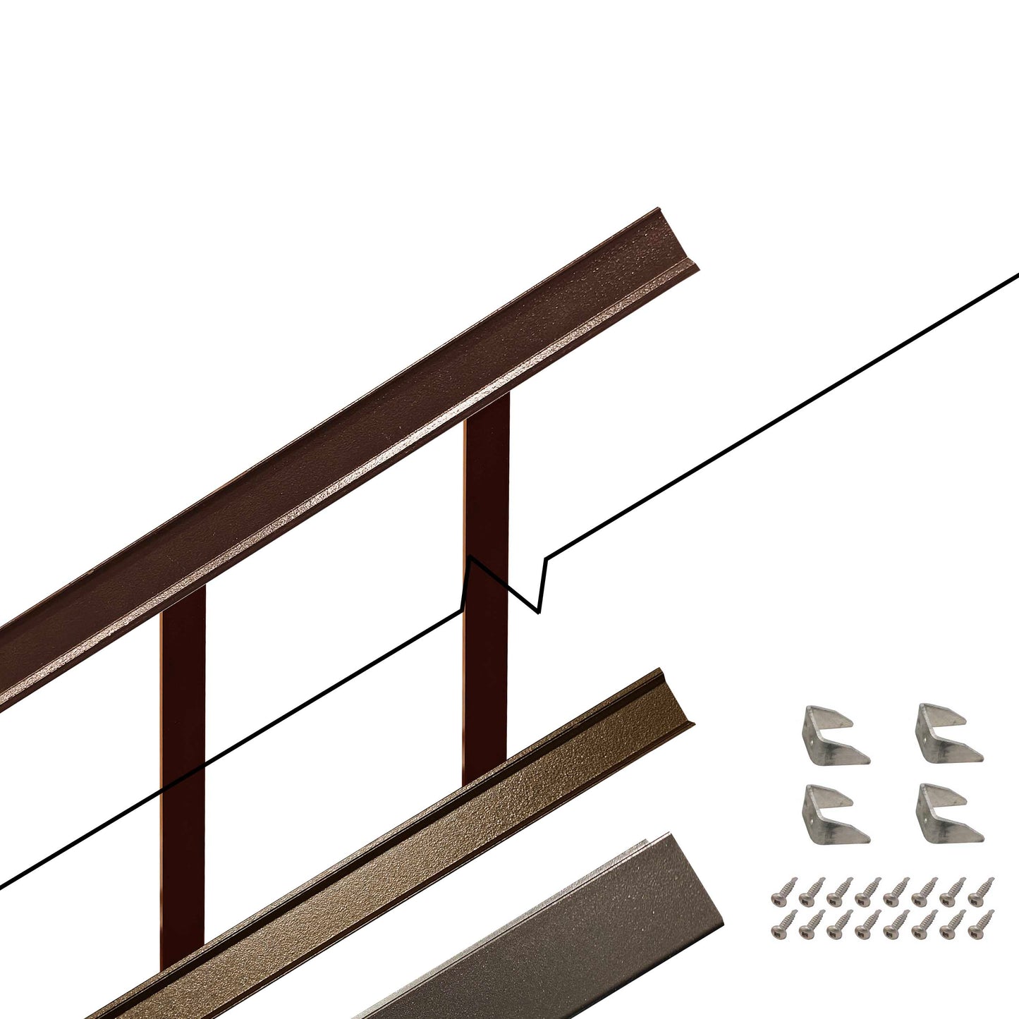 Ultralox Panel, Universal (no top) Stair 36" Res.