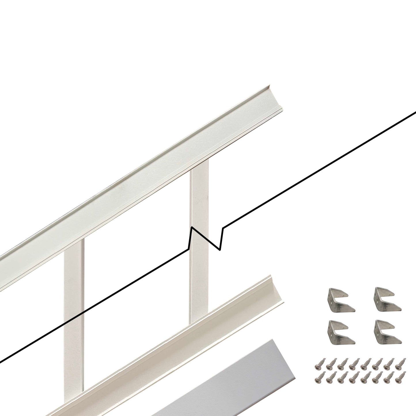 Ultralox Panel, Universal (no top) Stair 36" Res.