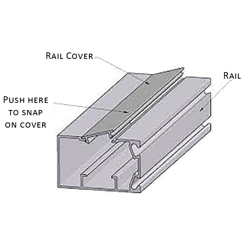 Westbury Screen Rail Frame Rails
