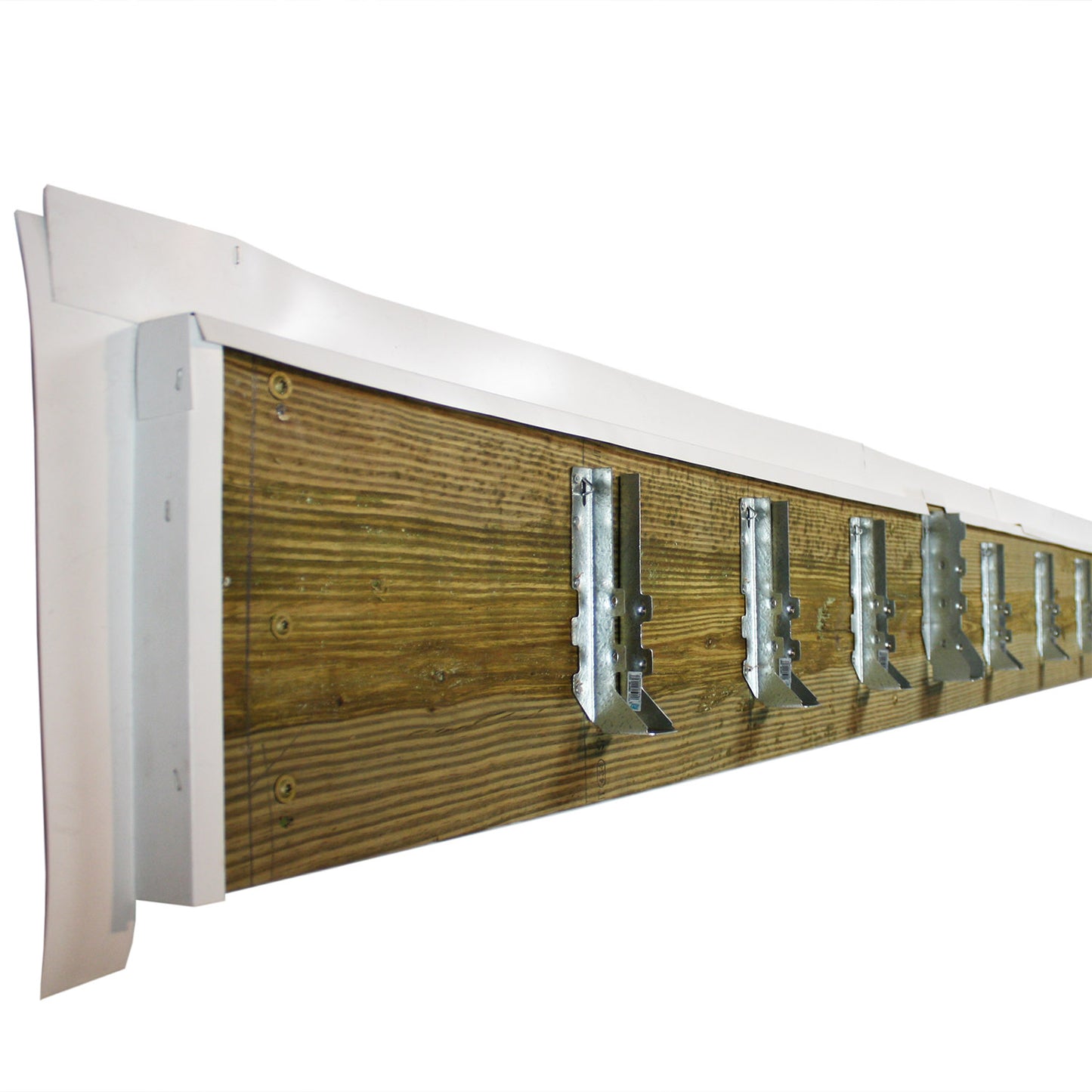 White Vinyl Ledger Flashing