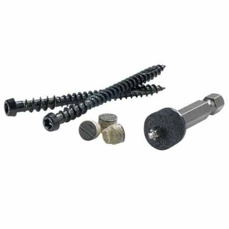 Cortex Screws and Loose Plugs for Timbertech Decking