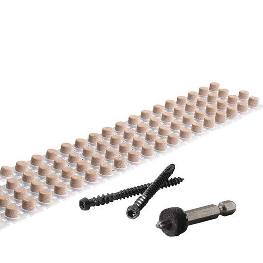 Cortex Screws and Collated Plugs for Azek Decking