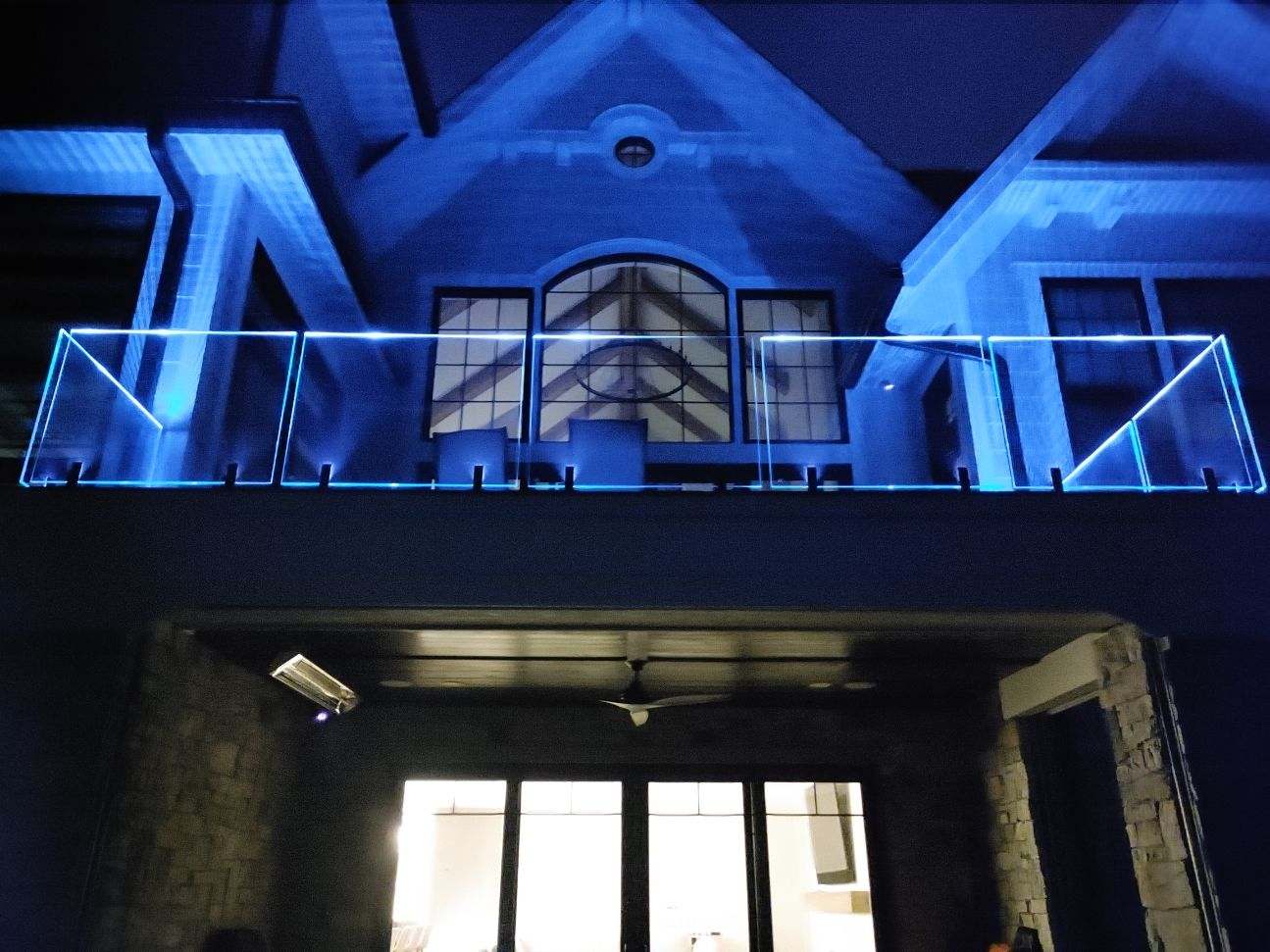 12mm Glass Panels for IG Rail (34")