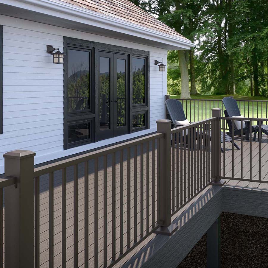 Deckorators ALX Contemporary Aluminum Rail – Pro Deck Supply