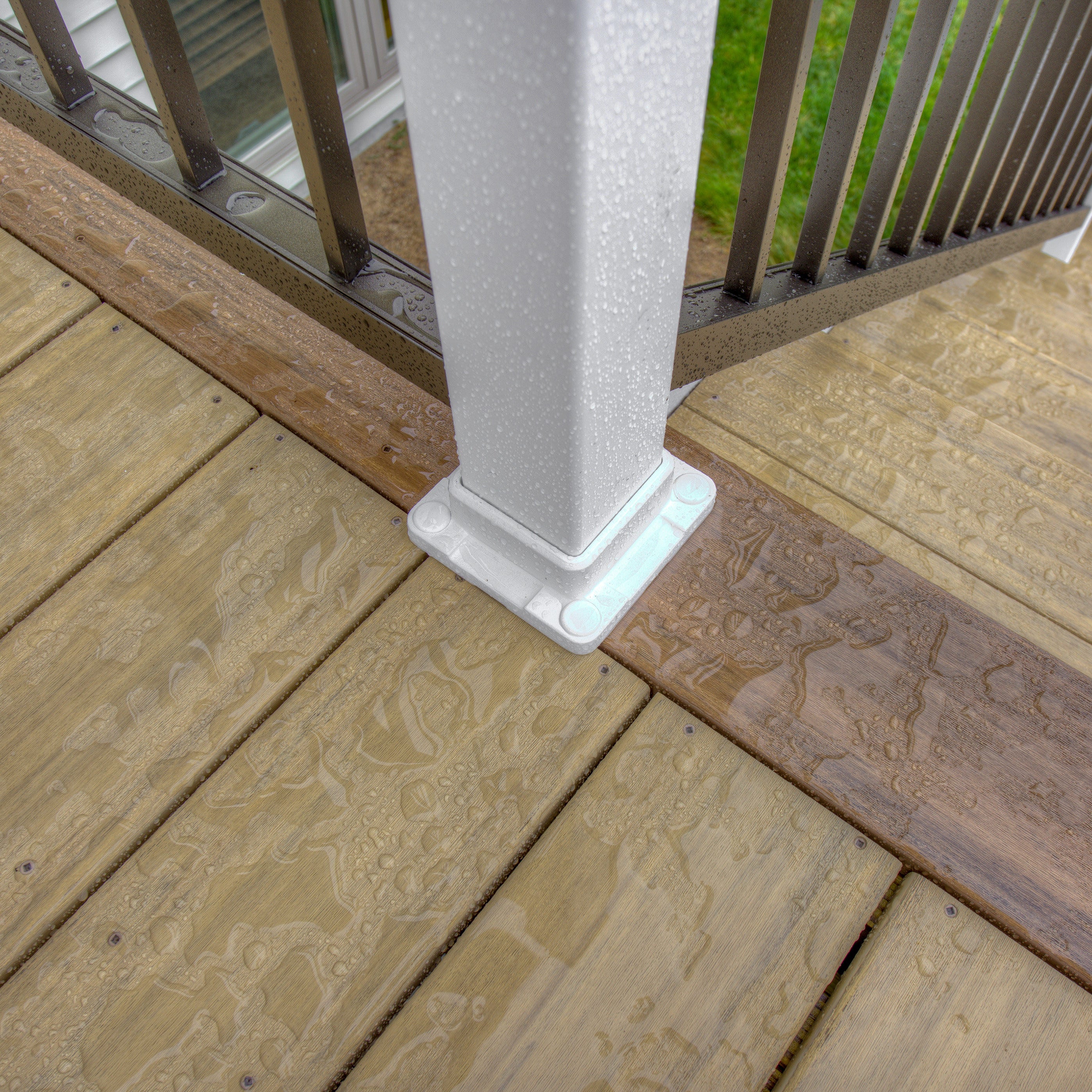 Securing Deck Railing Posts