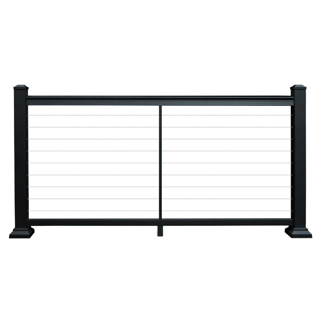 Horizontal Cable Railing System Ultralox Horizontal Cable Rail – Pro Deck Supply