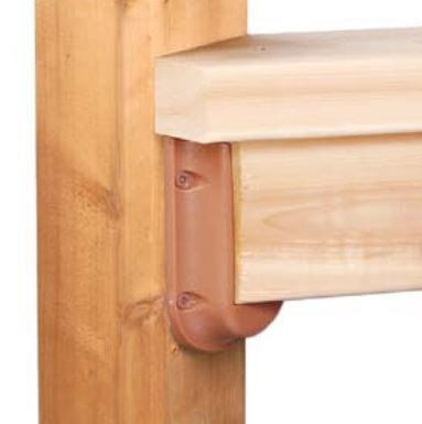 2x4 Mounting Brackets for Wood Railing