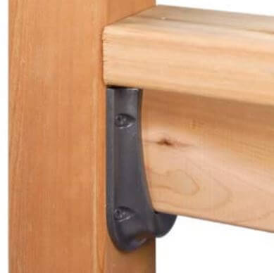 2x4 Mounting Brackets for Wood Railing