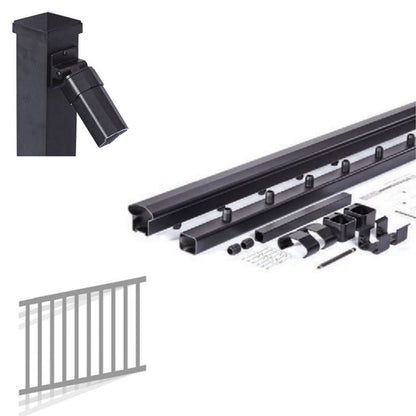 Afco 100 Series Aluminum Rail Kits (no balusters)