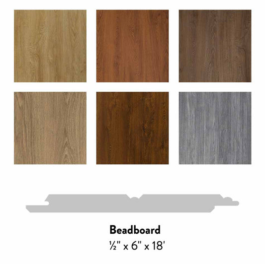 Azek Paneling - Alpine Woodgrain Collection