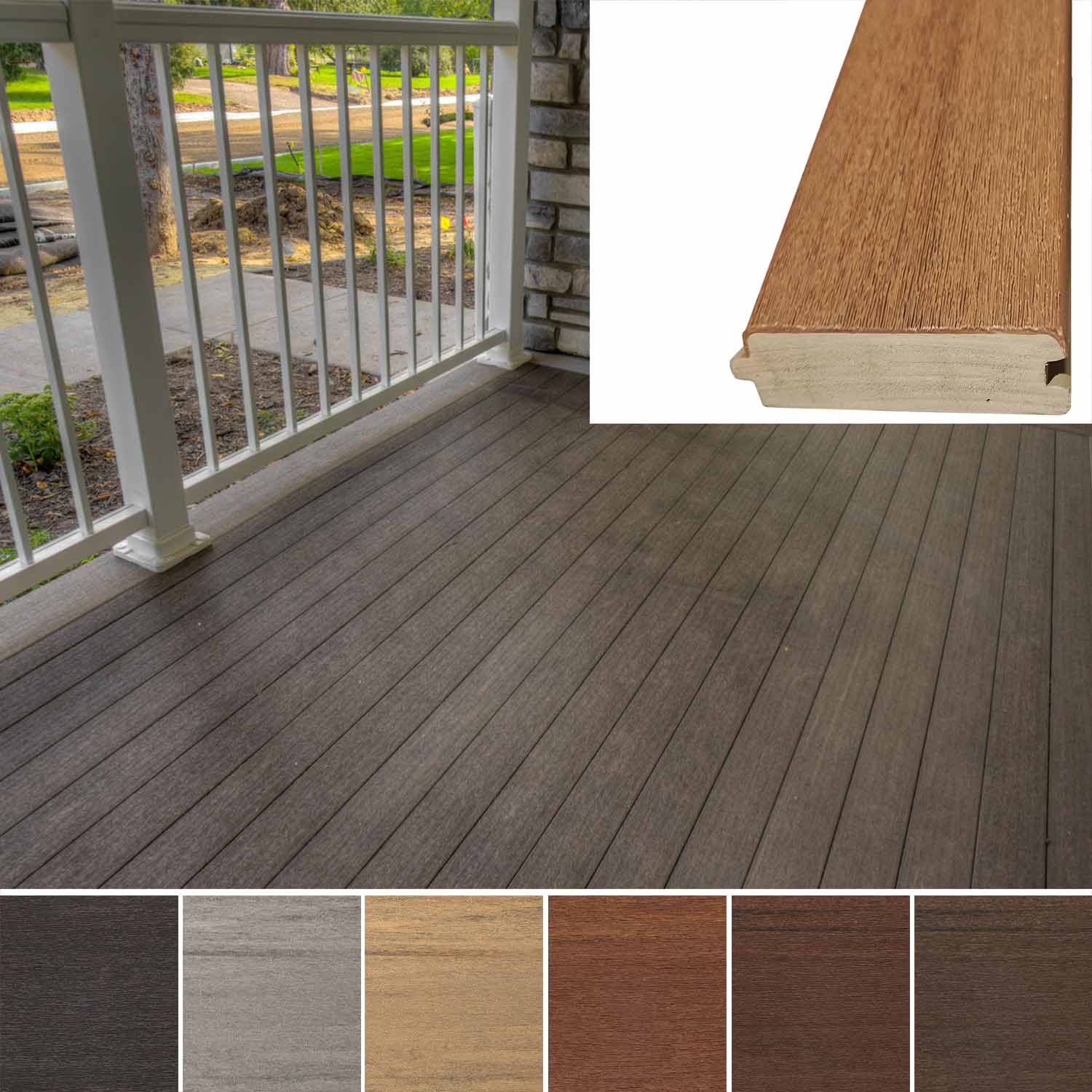 Azek Vintage 4" Porch Boards (tongue-and-groove) – Pro Deck Supply