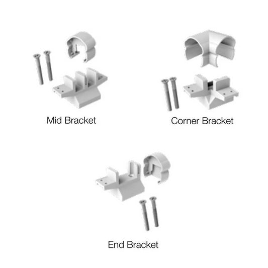 Barrette Avalon Post Crossover Brackets