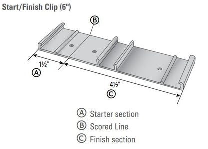 Brock Decking Clip Strips