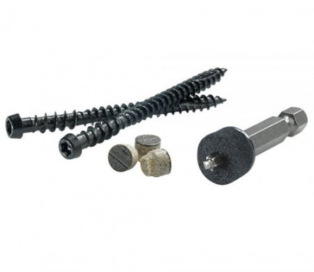 Cortex Screws and Loose Plugs for Clubhouse PVC Decking