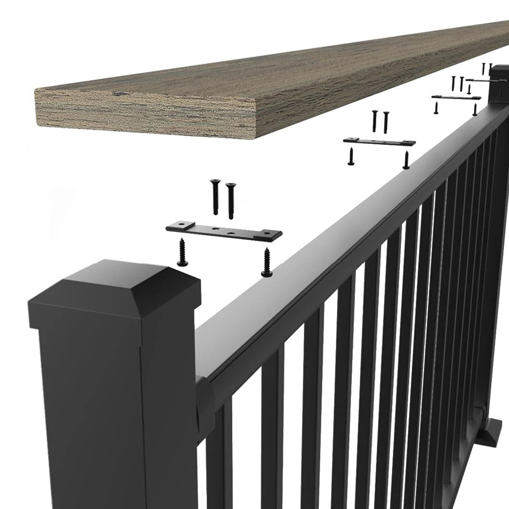 Drink Railing Deckorators Drink Rail Brackets for ALX and Rapid Rail – Pro Deck Supply