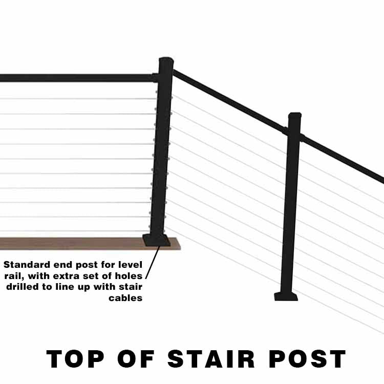 Deckorators Posts for Cable Railing – Pro Deck Supply
