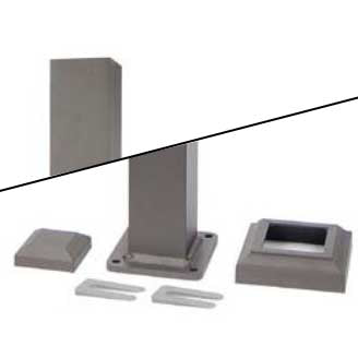 Dekpro Prestige Aluminum Surface-Mount Posts