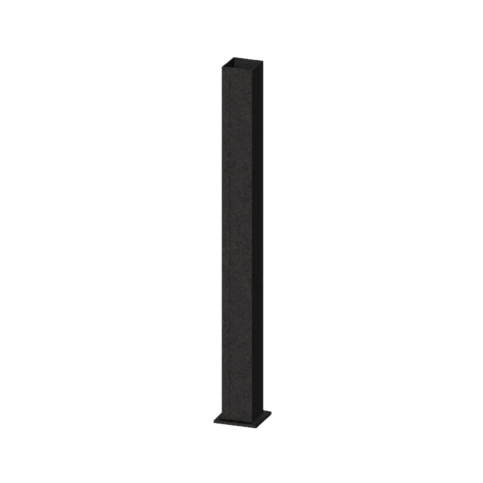 Keylink Aluminum Surface-Mount Posts (no cap/skirt)