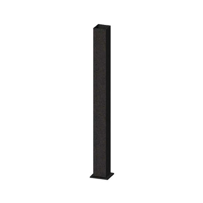 Keylink Aluminum Surface-Mount Posts (no cap/skirt)