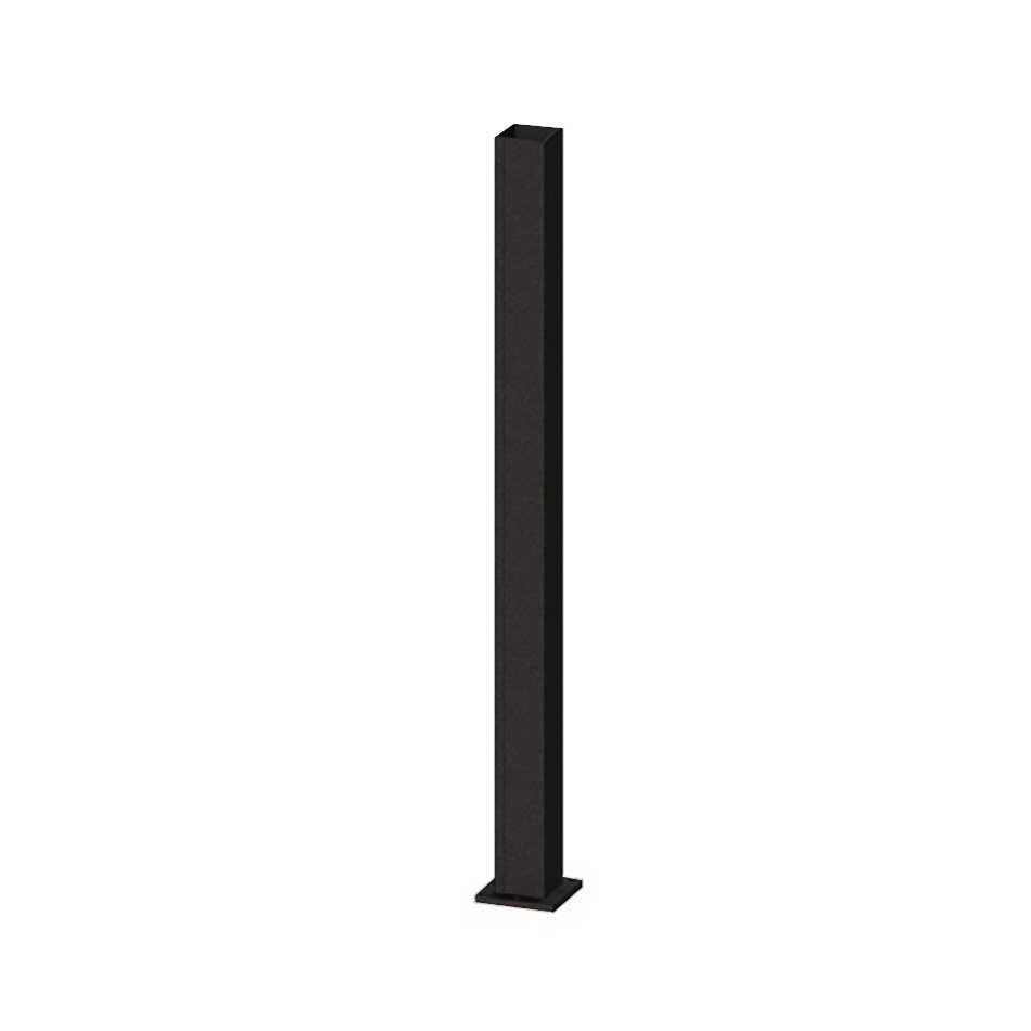 Keylink Aluminum Surface-Mount Posts (no cap/skirt)