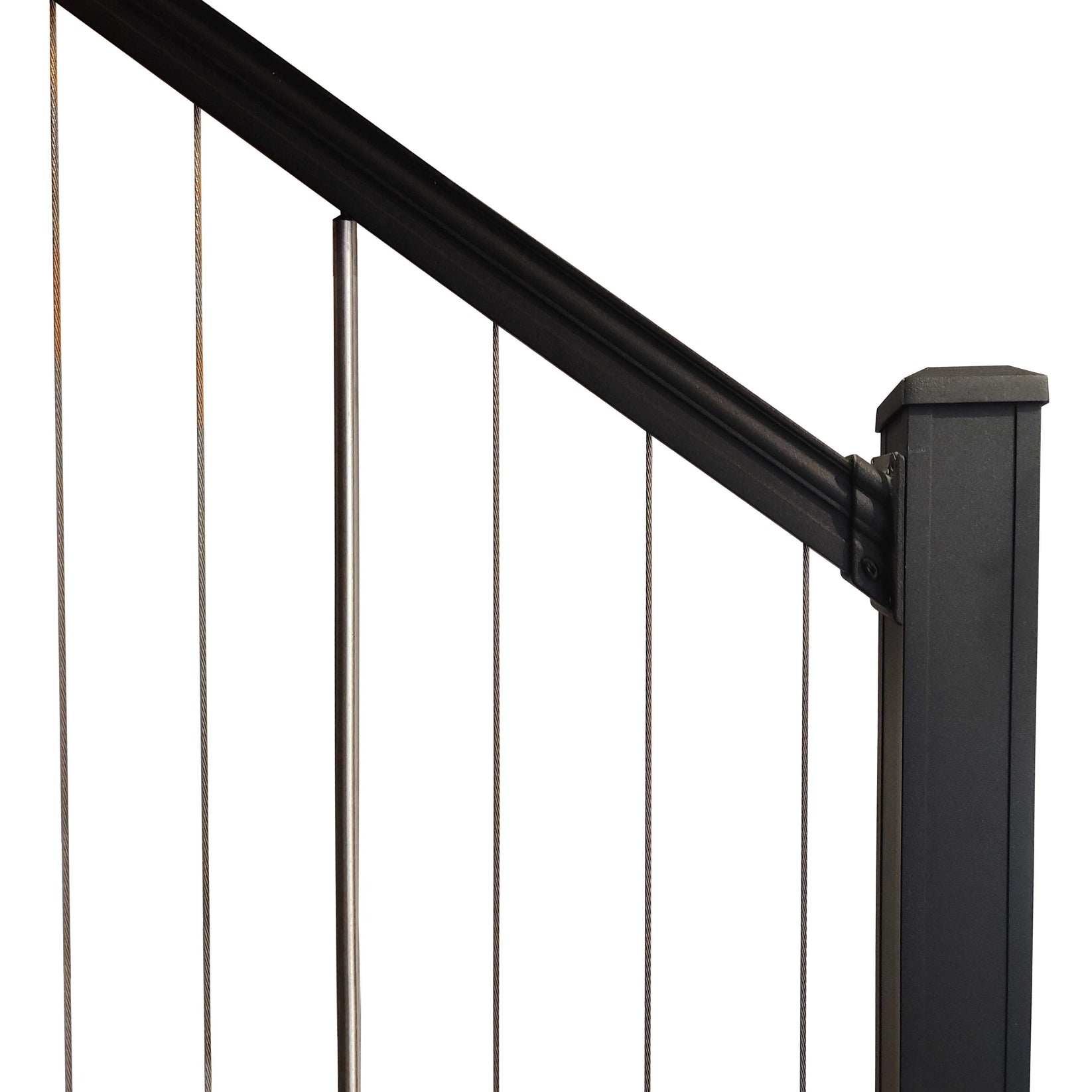 Keylink Vertical Cable Railing Panel - American Top – Pro Deck Supply