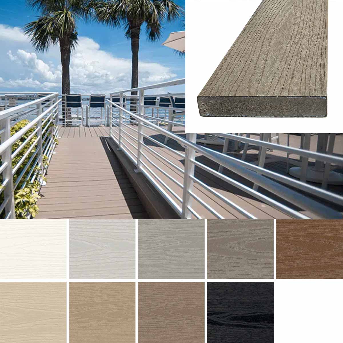 OC Marine Grade 1x6 Decking