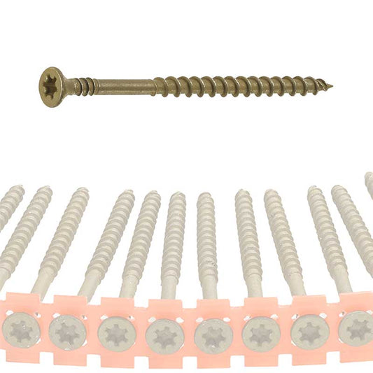 Collated Wood Decking Screws for PAMFast Autofeed Gun
