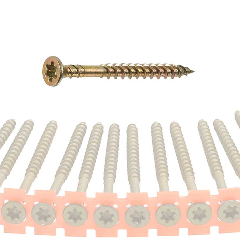 Collated Subfloor Screws for PAMFast Autofeed Gun