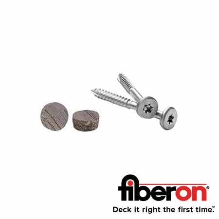 Pro Plugs and Screws for Fiberon Composite Fascia