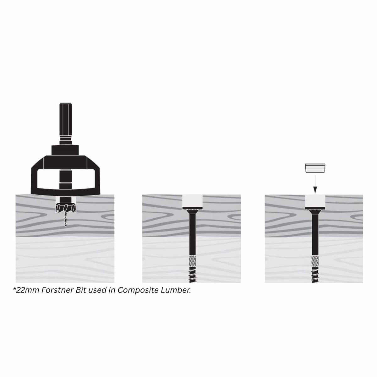 Depth Setting Collar for Starborn Structural Screws