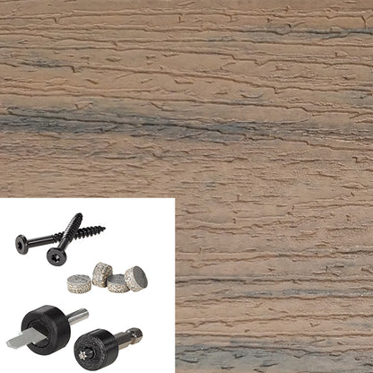 Cortex Fascia Screws and Plugs for Trex Fascia