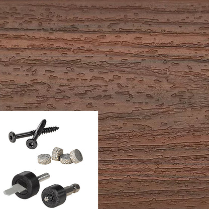 Cortex Fascia Screws and Plugs for Trex Fascia