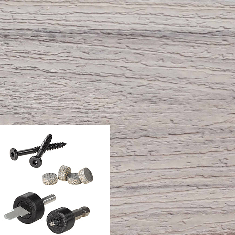 Cortex Fascia Screws and Plugs for Trex Fascia