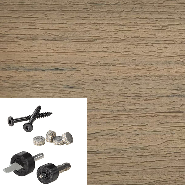 Cortex Fascia Screws and Plugs for Trex Fascia