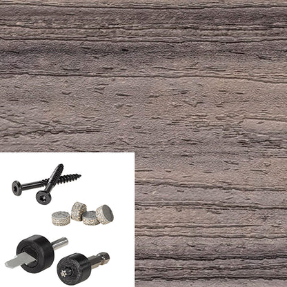 Cortex Fascia Screws and Plugs for Trex Fascia